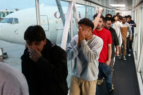Llegaron este #2May a Venezuela 174 migrantes en un avión estadounidense repatriados desde Texas