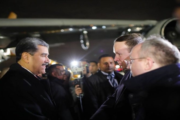 Maduro llega a Moscú para concretar reunión con Putin