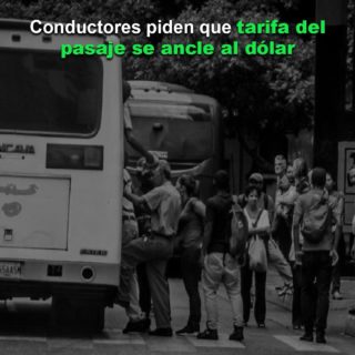 «Cobrar Bs. 25 es extremadamente complicado»: Conductores piden que tarifa del pasaje se ancle al dólar