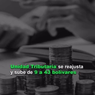 En Gaceta Oficial: Unidad Tributaria se reajusta y sube de 9 a 43 bolívares