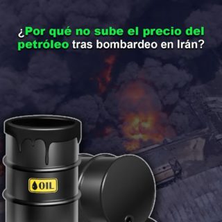 #Análisis: ¿Por qué no sube el precio del petróleo tras bombardeo en Irán?