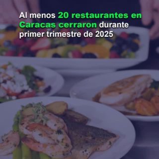 Canares: en primer semestre de 2025 cerraron unos 20 restaurantes reconocidos en Caracas