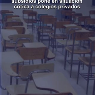 Fenasopadres: disminución de subsidios pone en “situación crítica” a colegios privados