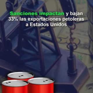 Sanciones bajaron en 33% las exportaciones petroleras venezolanas a EEUU en abril
