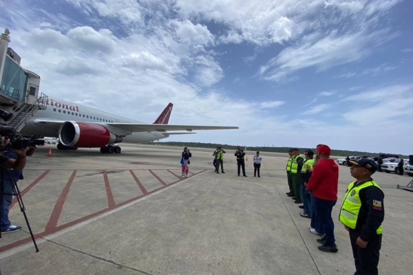 #Dato: Llegaron este #24jun a Venezuela 203 migrantes repatriados desde Estados Unidos