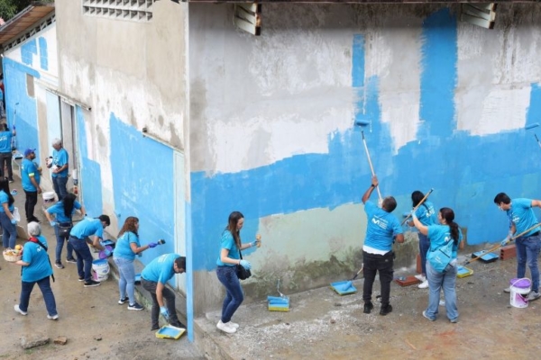Movistar benefició a más de 2.000 personas en Día Internacional del Voluntariado Telefónica