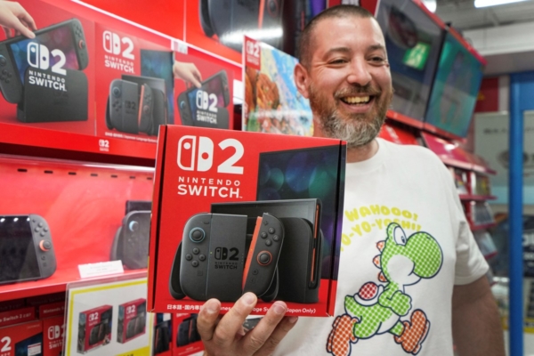 Nintendo vende cifra récord de 3,5 millones de unidades de su nueva consola Switch 2 en solo cuatro días