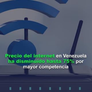 Precio del Internet en Venezuela ha disminuido hasta en un 75% por una mayor competencia