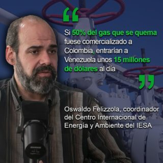 A Venezuela podría entrar entre US$ 15 o US$ 16 millones diarios si se comercializara el gas que se quema