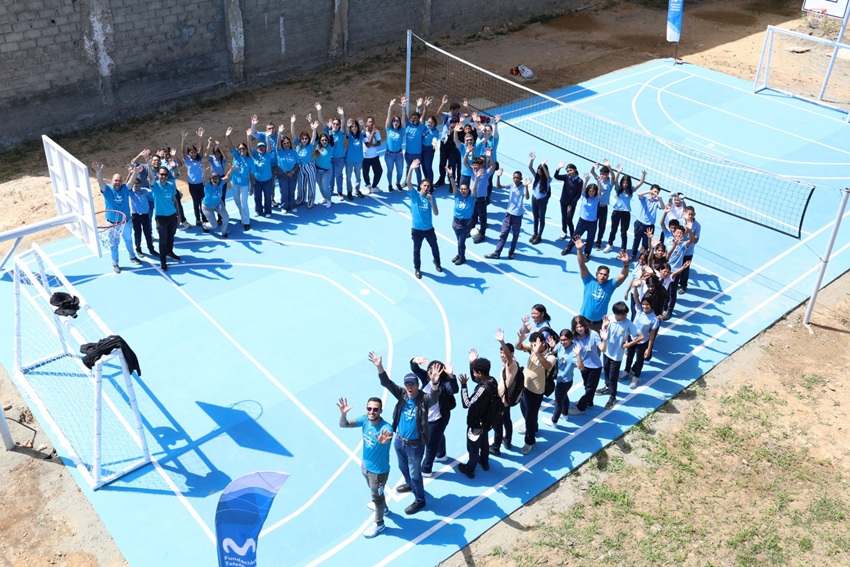 Movistar destina inversión social para la recuperación de espacios de la Escuela Técnica Agropecuaria “Esteban Gil Borges” en Caracas