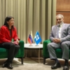 Delcy Rodríguez participará en el noveno Seminario de la OPEP: Fue recibida por el secretario general del organismo