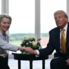 Trump pacta histórico acuerdo aduanero con la Unión Europea en reunión «relámpago» (+ detalles)