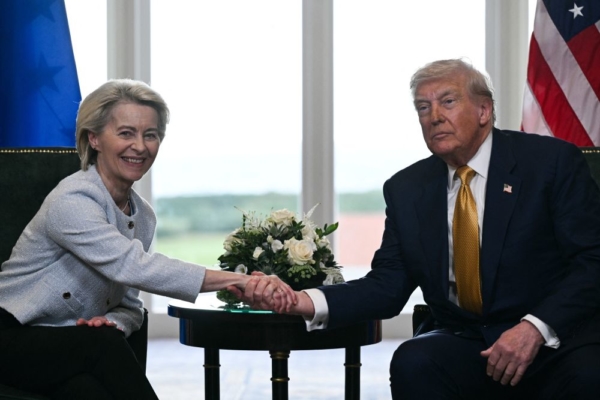 Trump pacta histórico acuerdo aduanero con la Unión Europea en reunión «relámpago» (+ detalles)