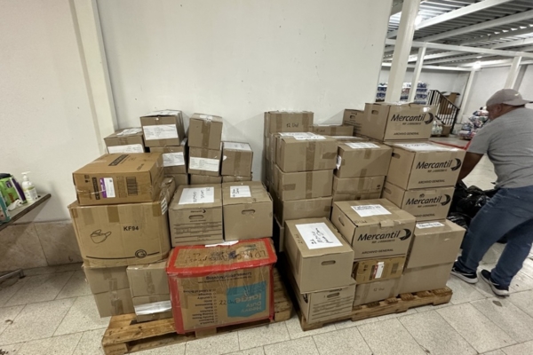 Mercantil y sus colaboradores logran significativa donación para afectados por las lluvias