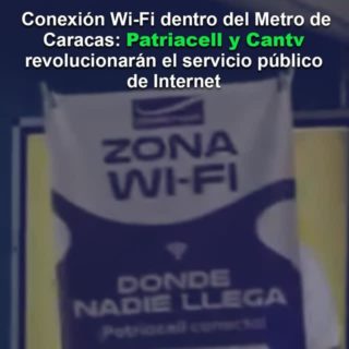 Conexión Wi-Fi dentro del Metro de Caracas: Patriacell y Cantv revolucionarán el servicio público de Internet