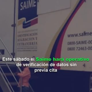 #EnDetalle: Saime realizará un operativo sin cita de verificación de datos este #6Sep