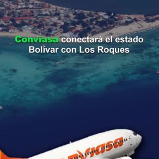 Conviasa conectará a Bolívar con Los Roques: La frecuencia de vuelo será una vez a la semana (+detalles)