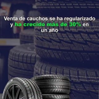 #Dato: Venta de cauchos en Venezuela se ha venido regularizando y ha crecido más de 30% en un año