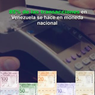 Maduro: El 85% de las transacciones en Venezuela se hace en moneda nacional