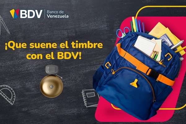 «Que suene el timbre con el BDV» te lleva de vuelta a clases