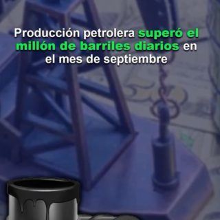 Data Oficial: Producción petrolera venezolana subió en septiembre hasta 1.105.000 barriles diarios