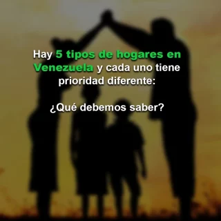 ¿Existe la clase media en Venezuela? Hay 5 tipos de hogares y cada uno tiene una prioridad diferente