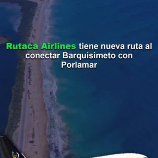 Dos veces a la semana: Rutaca Airlines tiene nueva ruta al conectar a Barquisimeto con Porlamar (+detalles)