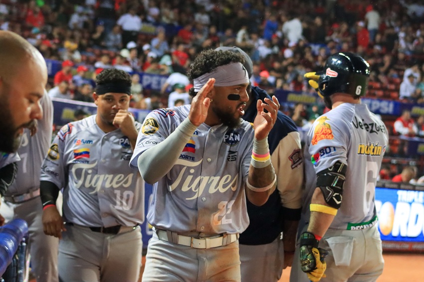 Tigres de Aragua comenzó con todo la temporada 25-26 de la LVBP