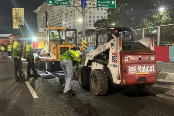 Durará 15 días: Cierran parcialmente la autopista entre Plaza Venezuela y Ruiz Pineda por mantenimiento