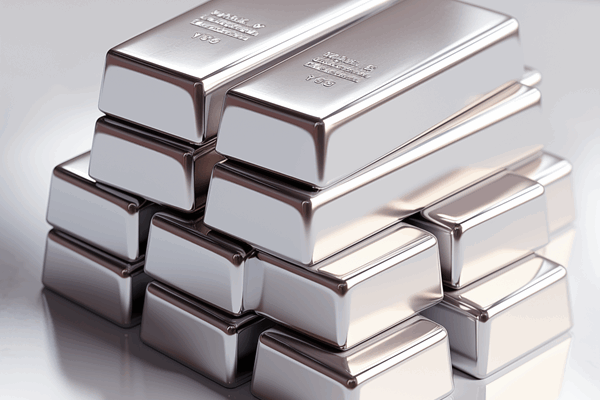 Precio de la plata tocó un máximo en 3 décadas a medida que la fiebre por el oro cede
