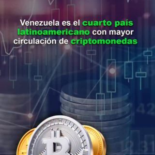 #Datos: Venezuela es el cuarto país latinoamericano con mayor circulación de criptomonedas