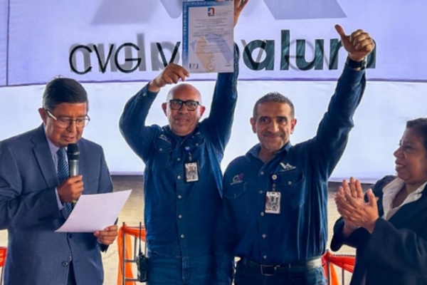 CVG Venalum recibe acreditación internacional de Gestión de Calidad