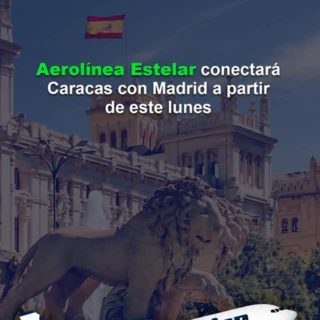 Aerolínea Estelar conectará a Caracas con Madrid a partir del #8Dic: Hará una escala en Barbados (+detalles)