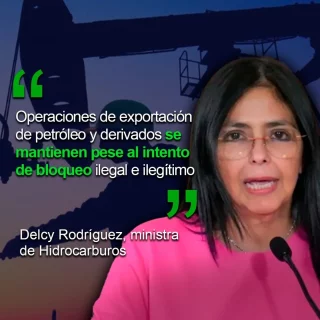 Operaciones de exportación de crudo venezolano «se mantienen a pesar del intento de bloqueo ilegal» (+comunicado)