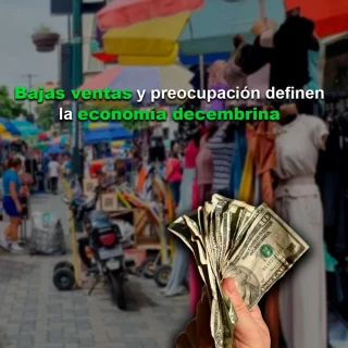 «Mucha gente, pero pocas ventas»: Los venezolanos están preocupados por la economía navideña