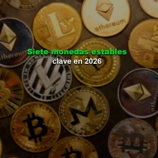 Más allá del USDT: Siete monedas estables clave en 2026