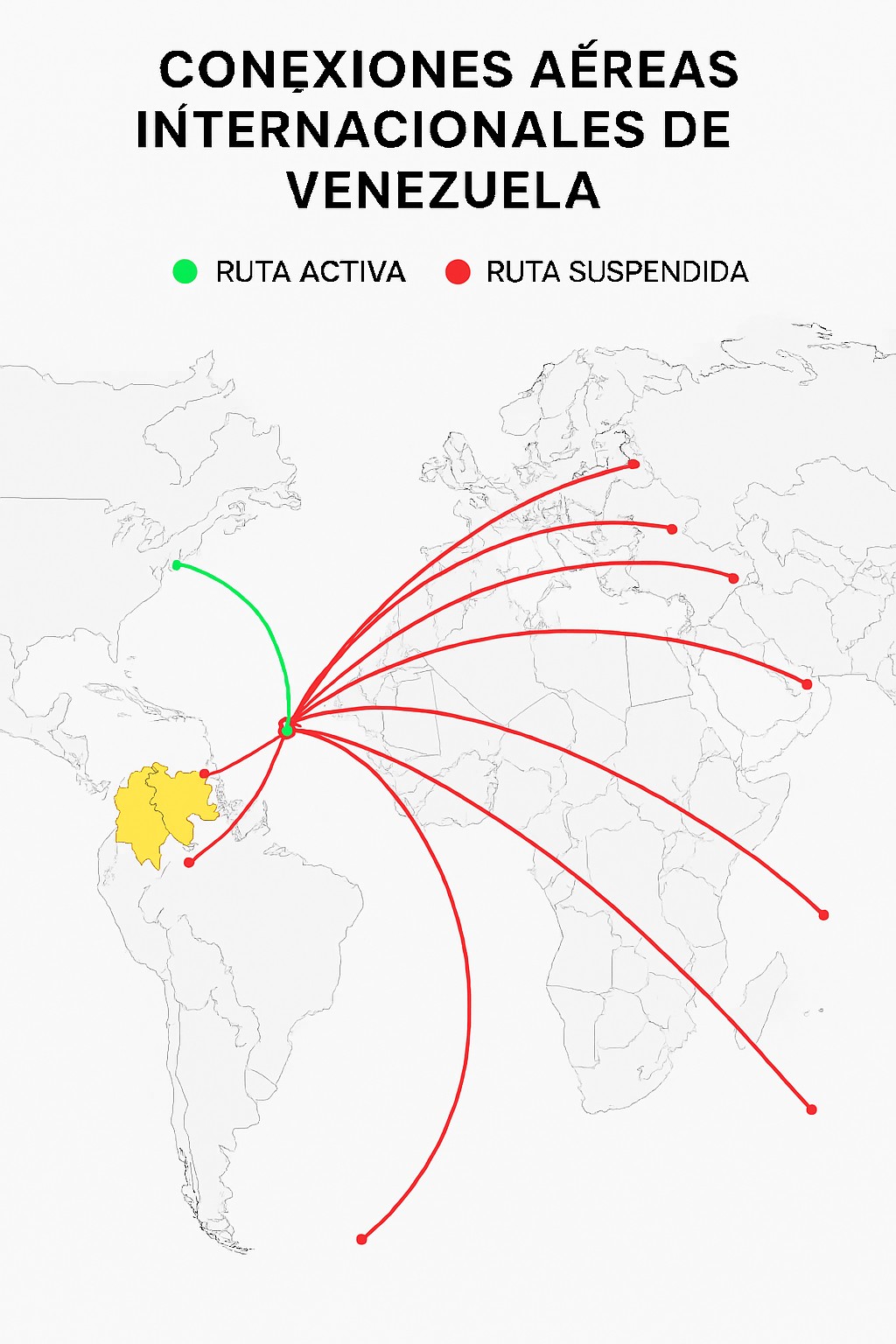 #Claves: Pasajeros pagan altos costos por el aislamiento a&eacute;reo impuesto a Venezuela
