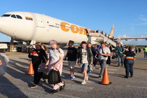 Más de seis mil 300 turistas rusos han llegado a Venezuela entre agosto y diciembre