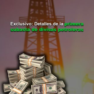 #Atención: Se concretó la primera subasta de divisas petroleras y estos son los detalles