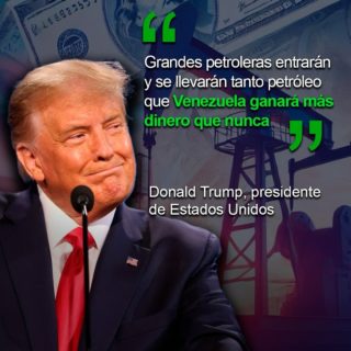 Trump: Petróleo venezolano incautado a buques está siendo refinado en EEUU