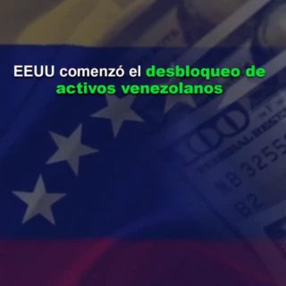 Delcy Rodríguez anunció que EE.UU. comenzó el desbloqueo de activos venezolanos tras diálogo con Trump