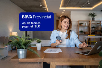 BBVA Provincial facilita el pago del ISLR a trav&eacute;s de sus canales digitales