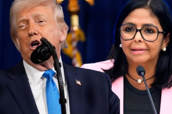 &laquo;Es una persona formidable&raquo;: Trump habl&oacute; con Delcy Rodr&iacute;guez y ratific&oacute; que &laquo;todo anda bien&raquo; con Venezuela