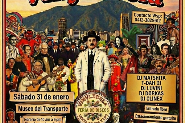 El vinilo resurge y Vinylzuela abre como su nueva residencia desde este s&aacute;bado en el Museo del Transporte