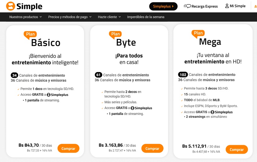 #Dato: Conozca los precios del mes de febrero de 2026 de Simpletv y Simplefibra