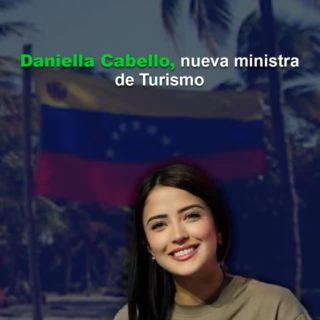 Delcy Rodríguez designa a Daniella Cabello como ministra de Turismo