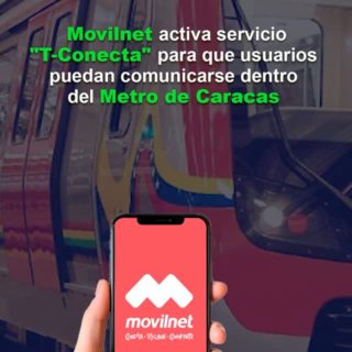 Movilnet activa servicio «T-Conecta» para que usuarios puedan comunicarse dentro del Metro de Caracas