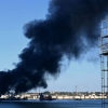 Se desata incendio en la refiner&iacute;a de petr&oacute;leo de La Habana