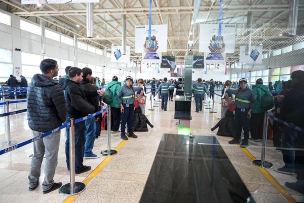 #Dato: Aterriz&oacute; en Venezuela un avi&oacute;n con 109 migrantes repatriados desde Miami