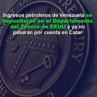 Chris Wright: ingresos del petróleo venezolano se depositarán en el Tesoro sin pasar por Catar